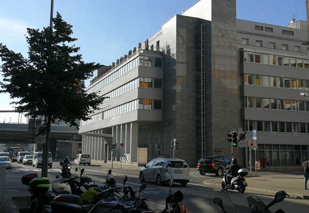 Zentrale Erdbergstraße Aussenansicht 
